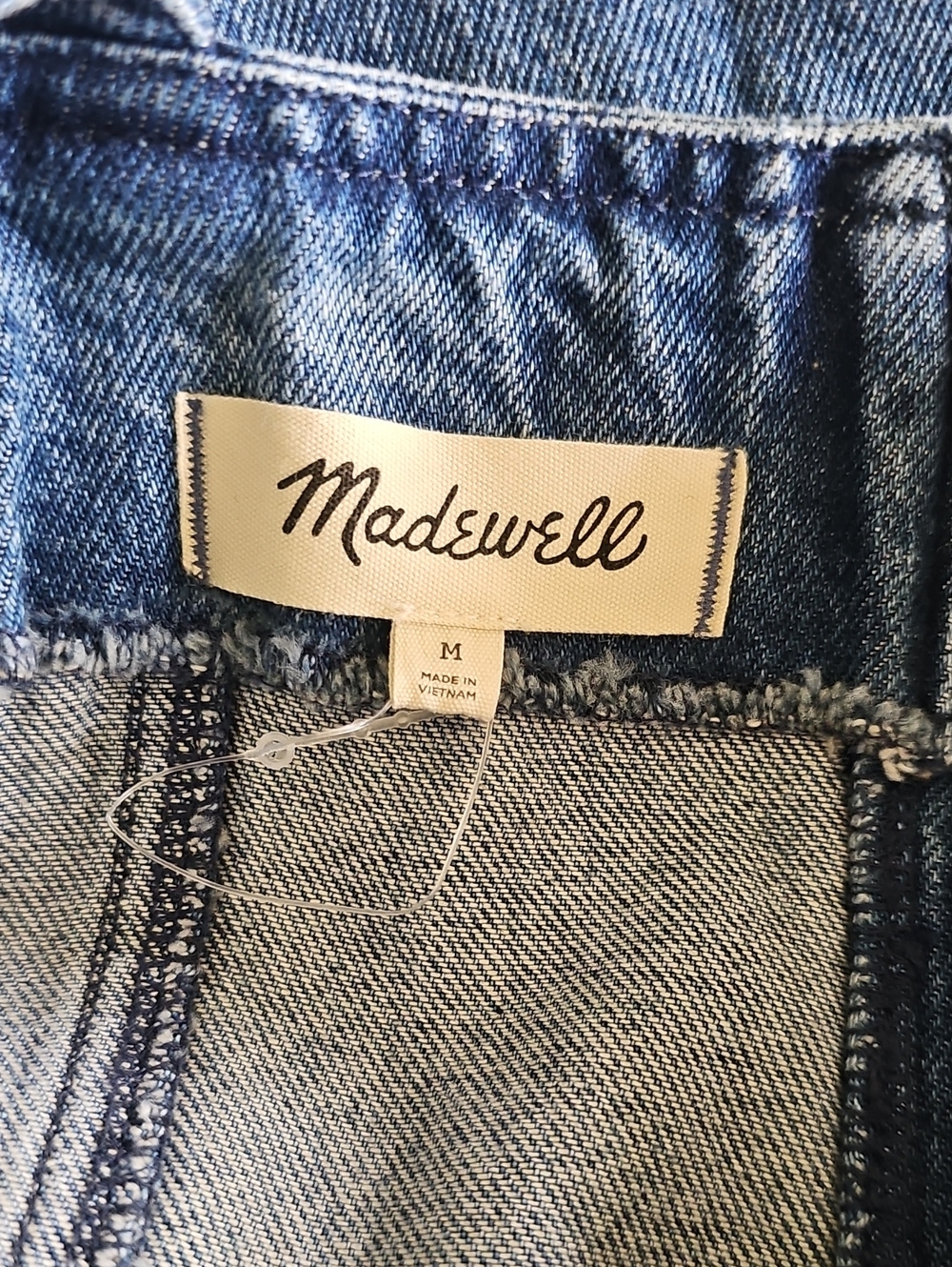 Madewell Denim Scoopneck Midi Dress - Picture 8 of 8